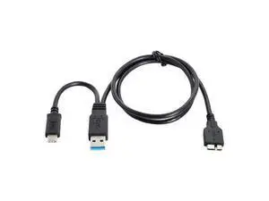 USB-C USB 3.1 Type-C & USB 3.0 Type-A Host to Micro USB 3.0 Target Combo Data Cable for Disk USB-C USB 3.1 Type-C & USB 3.0 Type-A Host to Micro USB 3.0 Target Combo Data Cable for Disk