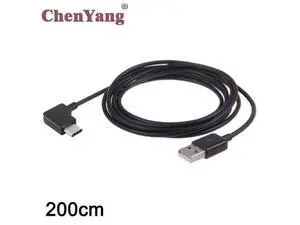 USB 2.0 Male to 90 Degree Right Angled USB 3.1 Type C Male USB-C Cable for Tablet & Mobile Phone 2m USB 2.0 Male to 90 Degree Right Angled USB 3.1 Type C Male USB-C Cable for Tablet & Mobile Phone 2m