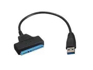 USB 3.0 5Gbps Super speed to SATA 22 Pin Adapter Cable for 2.5" Hard disk driver SSD USB 3.0 5Gbps Super speed to SATA 22 Pin Adapter Cable for 2.5" Hard disk driver SSD