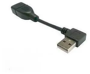 NGFF 480M USB 2 0 Right Angled 90D A Type Male to Female Extension Cable 10cm NGFF 480M USB 2 0 Right Angled 90D A Type Male to Female Extension Cable 10cm