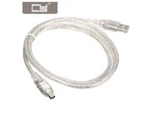 CYDZ USB Male to Male Firewire IEEE 1394 4 Pin iLink Adapter Cord Cable for SONY DCR-TRV75E DV CYDZ USB Male to Male Firewire IEEE 1394 4 Pin iLink Adapter Cord Cable for SONY DCR-TRV75E DV