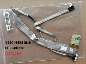 Video screen Flex cable For Lenovo N480 N485 N480A laptop LCD LED Display Ribbon cable 1109-00710 90202286 Video screen Flex cable For Lenovo N480 N485 N480A laptop LCD LED Display Ribbon cable 1109-00710 90202286