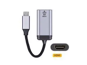 USB-C Type C to HDMI-compatible Cable HDTV Adapter 4K 60hz 1080p for Tablet & Phone & Laptop USB-C Type C to HDMI-compatible Cable HDTV Adapter 4K 60hz 1080p for Tablet & Phone & Laptop