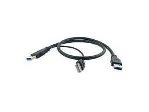 Super Speed USB 3.0 Power Y Cable Two A Male to USB Male for Mobile Hard Disk Super Speed USB 3.0 Power Y Cable Two A Male to USB Male for Mobile Hard Disk