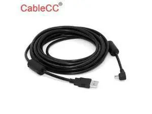 Mini USB B Type 5pin Male Right Angled 90 Degree to USB 2.0 Male Data Cable 5M Mini USB B Type 5pin Male Right Angled 90 Degree to USB 2.0 Male Data Cable 5M