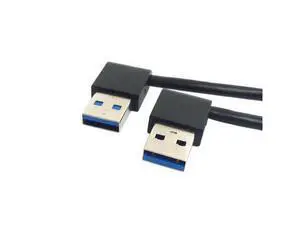 Extension Cable 50cm A Male Usb 3.0 Type 90 Degree Left Angled To Right Extension Cable 50cm A Male Usb 3.0 Type 90 Degree Left Angled To Right