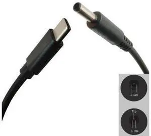 USB C à 4.5mm Ordinateur Portable Câble De Charge De Type C à DC 4.5x3.0mm Convertisseur Rapide 65W PD Chargeur Cordon D'alimentation pour Dell 1.5m USB C à 4.5mm Ordinateur Portable Câble De Charge De Type C à DC 4.5x3.0mm Convertisseur Rapide 65W PD Chargeur Cordon D'alimentation pour Dell 1.5m