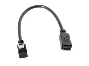Extension Cable 5p 90d Male Female Gps Mini Usb To Up Direct Angled Extension Cable 5p 90d Male Female Gps Mini Usb To Up Direct Angled
