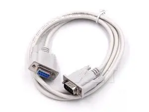 AT 5PCS Serial RS232 9-Pin Male To Female DB9 9-Pin PC Converter Extension Cable AT 5PCS Serial RS232 9-Pin Male To Female DB9 9-Pin PC Converter Extension Cable