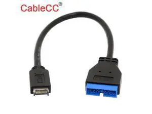 USB 3.1 Front Panel Header to USB 3.0 20Pin Header Extension Cable 20cm for ASUS Motherboard USB 3.1 Front Panel Header to USB 3.0 20Pin Header Extension Cable 20cm for ASUS Motherboard