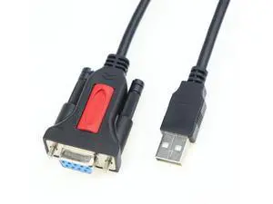 USB to RS232 Adapter with PL2303 Chipset USB 2.0 Male to RS232 Female DB9 Serial Converter Cable 1.5M Supports Windows 10 Mac OS USB to RS232 Adapter with PL2303 Chipset USB 2.0 Male to RS232 Female DB9 Serial Converter Cable 1.5M Supports Windows 10 Mac OS