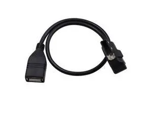 Adaptador de Cable USB para interfaz multimedia, 000051446B para VW Passat Magotan Skoda Adaptador de Cable USB para interfaz multimedia, 000051446B para VW Passat Magotan Skoda