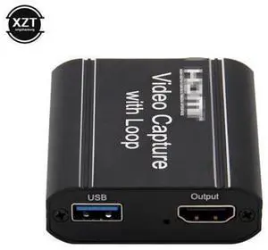 Hot Selling HDMI Video Capture Card USB to HDMI-compatible With Loop Out HD Live Usb External Switch Game PS4 Recording Box Hot Selling HDMI Video Capture Card USB to HDMI-compatible With Loop Out HD Live Usb External Switch Game PS4 Recording Box