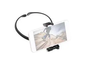Hands Free Phone Mount Wearable Smartphone Holder for Mobile Phone/Gopro 180 Degree Angle Adjustment for Shooting/ Recording Hands Free Phone Mount Wearable Smartphone Holder for Mobile Phone/Gopro 180 Degree Angle Adjustment for Shooting/ Recording