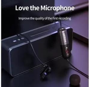 Lavalier Microphone Lossless Noise Reduction for Conference Indoor Recording Live Broadcast and Vlog for Laptop Mobile Phone Lavalier Microphone Lossless Noise Reduction for Conference Indoor Recording Live Broadcast and Vlog for Laptop Mobile Phone