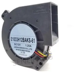 Nuevo para Servo E1033H12BAKS-61 DC 12V 1.25A 97x97x33mm ventilador de refrigeración de servidor de 4 cables Nuevo para Servo E1033H12BAKS-61 DC 12V 1.25A 97x97x33mm ventilador de refrigeración de servidor de 4 cables