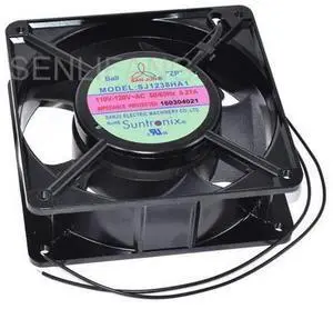 SJ1238HA1-ventilador de refrigeración de dos cables, 120x120x38MM, 110V-120V ~ CA 0.27A 50/60Hz SJ1238HA1-ventilador de refrigeración de dos cables, 120x120x38MM, 110V-120V ~ CA 0.27A 50/60Hz