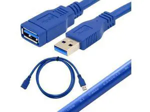 USB 3.0 Male to Female Extension 1.0M Cable 100cm USB 3.0 Male to Female Extension 1.0M Cable 100cm