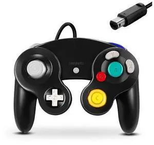 FIOTOK Gamecube Controller, Classic Wired Controller for Wii Nintendo Gamecube (Black) FIOTOK Gamecube Controller, Classic Wired Controller for Wii Nintendo Gamecube (Black)