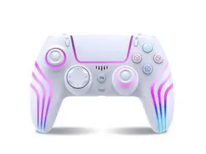 Wireless Controller for P4 with LED Lighting, Remote Control for P4 with Double Shock, Six-Axis Sensor Wireless Controller for P4 with LED Lighting, Remote Control for P4 with Double Shock, Six-Axis Sensor