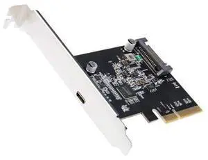 IOCREST USB 3.2 PCI Express Expansion Card PCI-E 4X to USB3.2 Gen2 X2 Type-C 20Gbps SATA Powered ASMedia ASM3242 IOCREST USB 3.2 PCI Express Expansion Card PCI-E 4X to USB3.2 Gen2 X2 Type-C 20Gbps SATA Powered ASMedia ASM3242