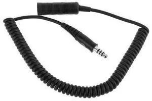 Tactical Headset Adapter Cable Durable Stable U-92A/U to U-174/U Helicopter Military Headphone Extension Line Cable Cord Tactical Headset Adapter Cable Durable Stable U-92A/U to U-174/U Helicopter Military Headphone Extension Line Cable Cord