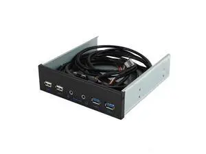 5.25 Inch Desktop Pc Case Internal Front Panel Usb Hub 2 Ports Usb 3.0 And 2 Ports Usb 2.0 With Hd Audio Port 20 Pin Connector 5.25 Inch Desktop Pc Case Internal Front Panel Usb Hub 2 Ports Usb 3.0 And 2 Ports Usb 2.0 With Hd Audio Port 20 Pin Connector