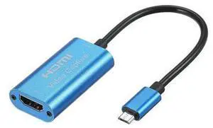 HD Video Capture Card Maximum Support 4K Input 1080P Output Small Size Aluminum Alloy Shell Wide Compatibility Micro USB Interface HD Video Capture Card Maximum Support 4K Input 1080P Output Small Size Aluminum Alloy Shell Wide Compatibility Micro USB Interface
