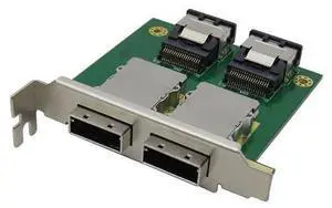 Dual Mini SAS for Internal SFF-8087 SAS 36P to 2 Port External HD SAS26P SFF-8088 Front Panel PCI SAS Card Adapter Dual Mini SAS for Internal SFF-8087 SAS 36P to 2 Port External HD SAS26P SFF-8088 Front Panel PCI SAS Card Adapter