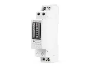 Household Rail Single Phase Digital Display Electricity Power Consumption Wattmeter Energy Meter Watt KWh 5-32A 220V AC 50Hz Household Rail Single Phase Digital Display Electricity Power Consumption Wattmeter Energy Meter Watt KWh 5-32A 220V AC 50Hz