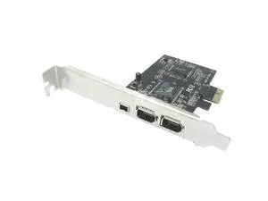 Carte d'extension firewire 3 ports PCIe, pour ordinateur de bureau, adaptateur 2x6 broches et 1 x 4, 1394A, PCI Express vers IEEE Carte d'extension firewire 3 ports PCIe, pour ordinateur de bureau, adaptateur 2x6 broches et 1 x 4, 1394A, PCI Express vers IEEE
