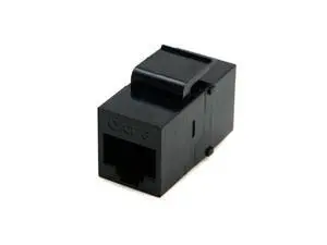 CYDZ UTP CAT6 Keystone Coupler RJ45 Female to Female UTP CAT6 Keystone inline Coupler Black CYDZ UTP CAT6 Keystone Coupler RJ45 Female to Female UTP CAT6 Keystone inline Coupler Black
