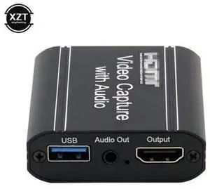 4K HDMI-compatible Video Game Capture Card With Audio 3.5mm Audio Output Microphone Loop 1080P USB 2.0 3.0 PC Live Streaming 4K HDMI-compatible Video Game Capture Card With Audio 3.5mm Audio Output Microphone Loop 1080P USB 2.0 3.0 PC Live Streaming