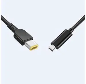 Câble USB type-c PD 65W 20V pour chargeur d'ordinateur portable Lenovo ThinkPad, adaptateur de prise d'alimentation cc, 1.5m Câble USB type-c PD 65W 20V pour chargeur d'ordinateur portable Lenovo ThinkPad, adaptateur de prise d'alimentation cc, 1.5m