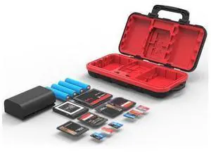 Desiontal Waterproof SD Card Holder Camera Case SD/XQD/CF/TF for Nikon EN-EL15 EN-EL 14A LP-E6 /Sony/Leica Camera Desiontal Waterproof SD Card Holder Camera Case SD/XQD/CF/TF for Nikon EN-EL15 EN-EL 14A LP-E6 /Sony/Leica Camera