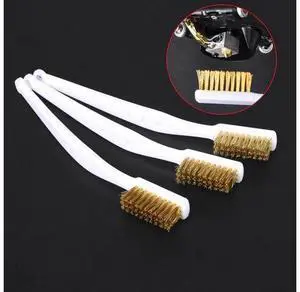3D Printer Cleaner Tool Copper Wire Toothbrush Copper Brush Handle For Nozzle Heater Block Hotend Cleaning Hot Bed Parts 3D Printer Cleaner Tool Copper Wire Toothbrush Copper Brush Handle For Nozzle Heater Block Hotend Cleaning Hot Bed Parts