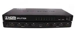 4Kx2K HDMI Connector 1 In 8 out HDMI Adapter Full HD HDMI Switch Switcher Splitter for XBOX DVD PS3 PS4 Projector 4Kx2K HDMI Connector 1 In 8 out HDMI Adapter Full HD HDMI Switch Switcher Splitter for XBOX DVD PS3 PS4 Projector