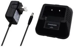 Baofeng-walkie-talkie , cargador de escritorio para UV-5R A/E/Plus TP bidireccional Baofeng-walkie-talkie , cargador de escritorio para UV-5R A/E/Plus TP bidireccional