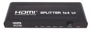 HD HDMI Distributor One Sub Four Video Splitter HDMI One In Four Out 3D 1 in 4 Out Frequency Divider HD HDMI Distributor One Sub Four Video Splitter HDMI One In Four Out 3D 1 in 4 Out Frequency Divider
