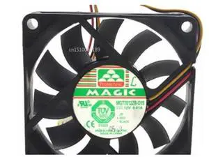 Genuino MGT7012ZR-O15 7015 12v 0.41A tercera línea vientos ventiladores de refrigeración de CPU 70*70*15mm Genuino MGT7012ZR-O15 7015 12v 0.41A tercera línea vientos ventiladores de refrigeración de CPU 70*70*15mm
