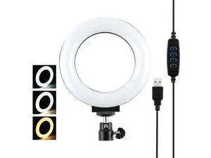 PULUZ LED Ring Fill Light for Camera Phone Selfie Video Volog Live Streaming PULUZ LED Ring Fill Light for Camera Phone Selfie Video Volog Live Streaming