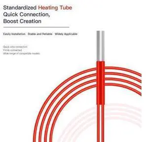 CREALITY 3D Printer Parts Hotend Heating Pipe Tube 24V 60W For CR-5060 Pro/CT-380/CR-3040Pro/CR-30 Printer Brand N CREALITY 3D Printer Parts Hotend Heating Pipe Tube 24V 60W For CR-5060 Pro/CT-380/CR-3040Pro/CR-30 Printer Brand N
