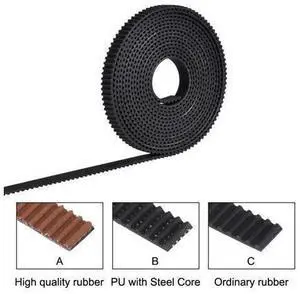2/5meter GT2-6mm Open Timing Belt Width 6mm 10mm GT2 belt PU With Steel Core Belt 2GT Timing Belt For Reprap 3D Printer Parts 2/5meter GT2-6mm Open Timing Belt Width 6mm 10mm GT2 belt PU With Steel Core Belt 2GT Timing Belt For Reprap 3D Printer Parts