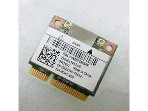 DW1901 802.11abgn (2.4G/5G) Wireless + Bluetooth 4.0 Combo WiFi Card For 15R 17R 14TR M521R Series, D P/N CN-0K2GW5 DW1901 802.11abgn (2.4G/5G) Wireless + Bluetooth 4.0 Combo WiFi Card For 15R 17R 14TR M521R Series, D P/N CN-0K2GW5