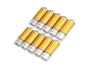 10 Pcs 512MB Memory Stick USB Flash Drive USB Flash Drive USB 2.0 Gold 10 Pcs 512MB Memory Stick USB Flash Drive USB Flash Drive USB 2.0 Gold