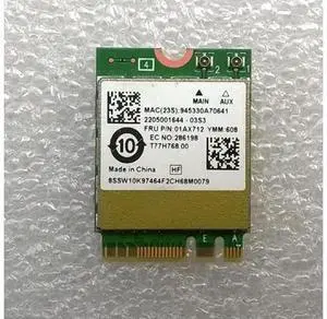 8822BE 802.11ac+BT M.2 WiFi Card For Lenovo Thinkpad P51S S5 T470 T570 X270 YOGA-370 Series,FRU 01AX711 01AX712 8822BE 802.11ac+BT M.2 WiFi Card For Lenovo Thinkpad P51S S5 T470 T570 X270 YOGA-370 Series,FRU 01AX711 01AX712