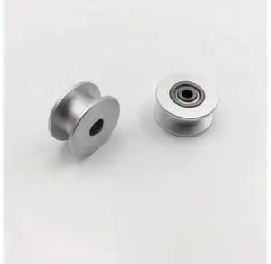 1pcs aluminum anodized flat idler roller 3mm bore timing belt for Prusa i3 MK3/MK2 X/Y axis 623h bearing housing DIY parts 1pcs aluminum anodized flat idler roller 3mm bore timing belt for Prusa i3 MK3/MK2 X/Y axis 623h bearing housing DIY parts