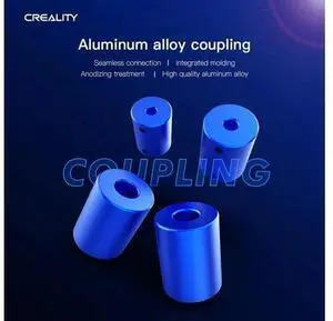 CREALITY 3D Printer Parts 5*8mm Blue Flexible Shaft Coupler With Screw 2PCS/Set For Stepper Motor Ender-3 CR-10 Series Printer CREALITY 3D Printer Parts 5*8mm Blue Flexible Shaft Coupler With Screw 2PCS/Set For Stepper Motor Ender-3 CR-10 Series Printer