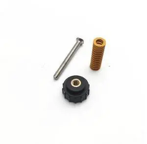 M3/M4 Build Bed Leveling Spring leveling knob nut kit for CREALITY 3D Printer Parts for Heated Bed CR-10 Ender 3D Printer M3/M4 Build Bed Leveling Spring leveling knob nut kit for CREALITY 3D Printer Parts for Heated Bed CR-10 Ender 3D Printer