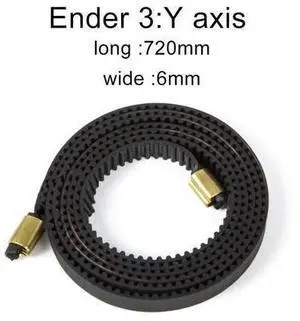 X+Y Axis Synchronous Belt Gt2-6Mm X 765MM+Y 720MM Closed-Loop Timing Belt Terminal For Ender-3/Ender-3 Pro 3D Printer X+Y Axis Synchronous Belt Gt2-6Mm X 765MM+Y 720MM Closed-Loop Timing Belt Terminal For Ender-3/Ender-3 Pro 3D Printer